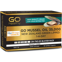 GO Healthy Go Mussel Oil 35000mg 1 A Day 60 Capsules